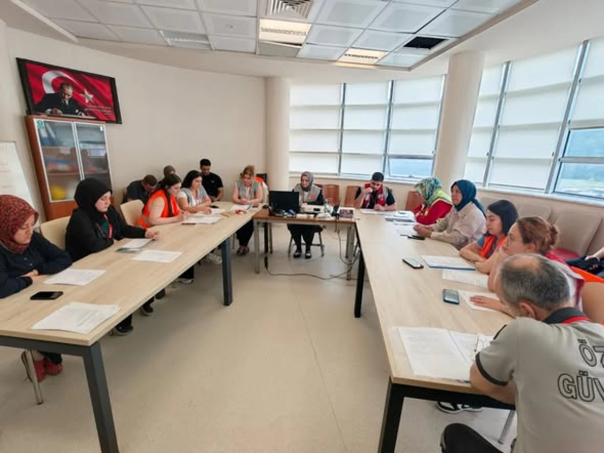 Yığılca Devlet Hastanesi Afetlere Hazırlanıyor