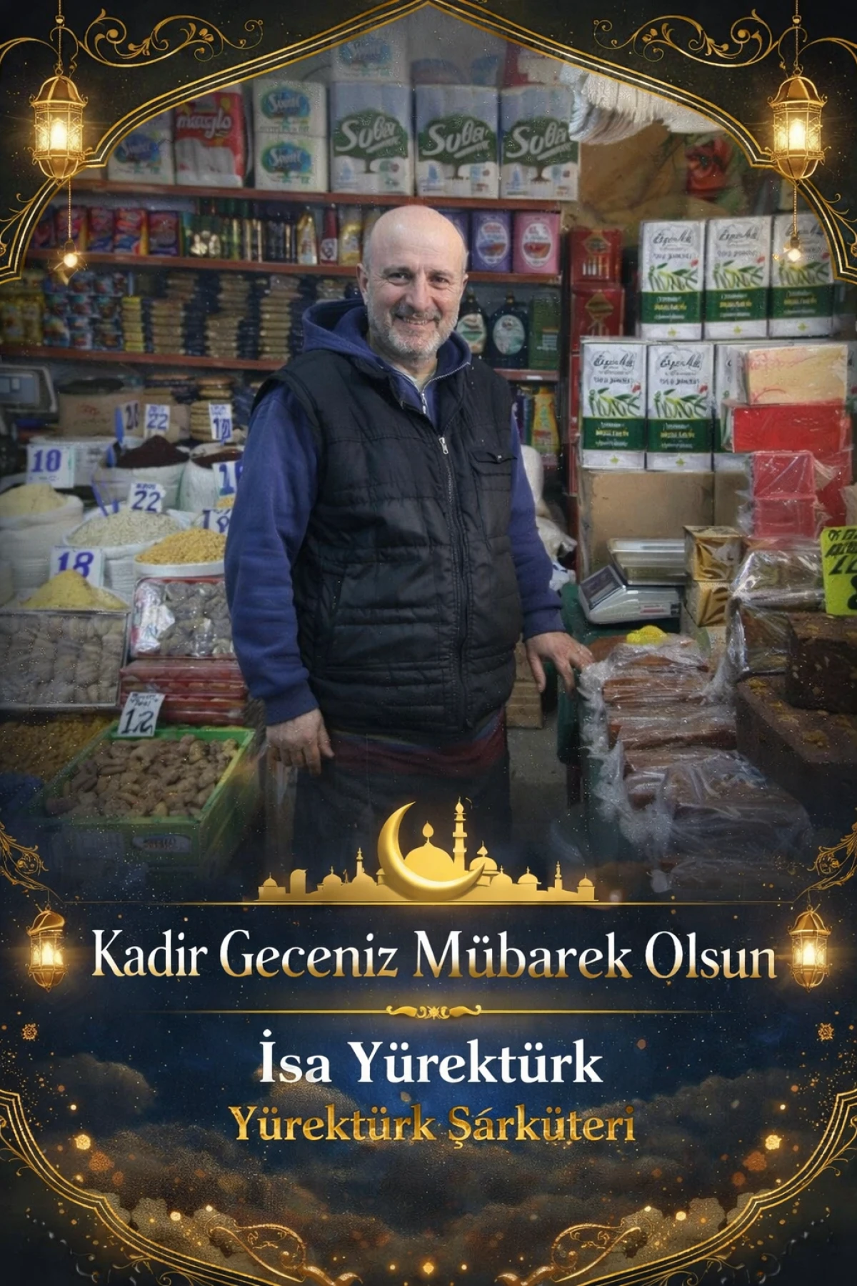 Y&Uuml;REKT&Uuml;RK ŞARK&Uuml;TERİ&rsquo;DEN KADİR GECESİ MESAJI