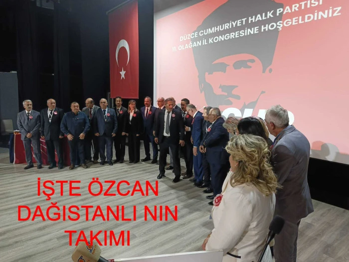 CHP DE SEÇİMİN GALİBİ DAĞISTANLI OLDU