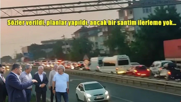 Ak&ccedil;akoca Sapağı&rsquo;nda Trafik &Ccedil;ilesi Bitmiyor: Verilen S&ouml;zler Havada Kaldı!