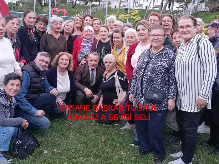 EFSANE BAŞKAN TUĞRUL ABANOZ, A ANKARA LILARDAN SEVGİ SELİ